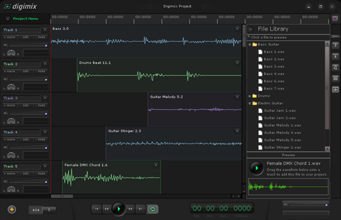 DigiMix : AIR Application