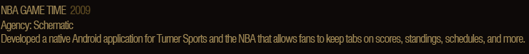 NBA Game Time